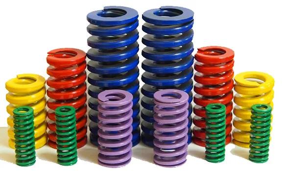 BLUE COLOR CODED DIE SPRING FOR  1" CAVITY  DIAMETER 2" LONG 