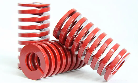 sourcingmap® 25mm OD 70mm Long Medium Load Stamping Compression Mold Die Spring Red